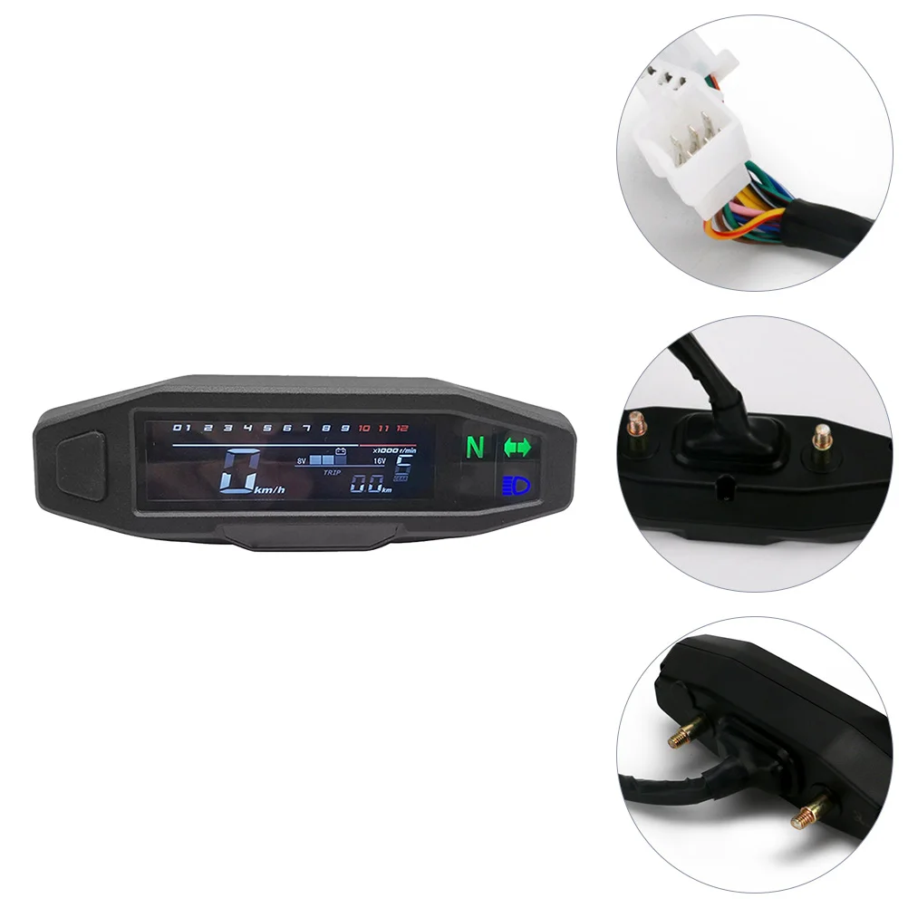 

1pc Motorcycle Carburetor Meter Carburetor Meter Motorbike Speedometer Motorcycle Digital Carburetor Meter