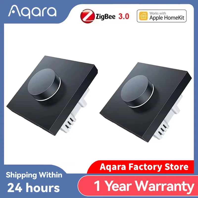 Диммер Aqara Smart H1 Zigbee с нейтральной линией Zero умный дом поворотный пульт