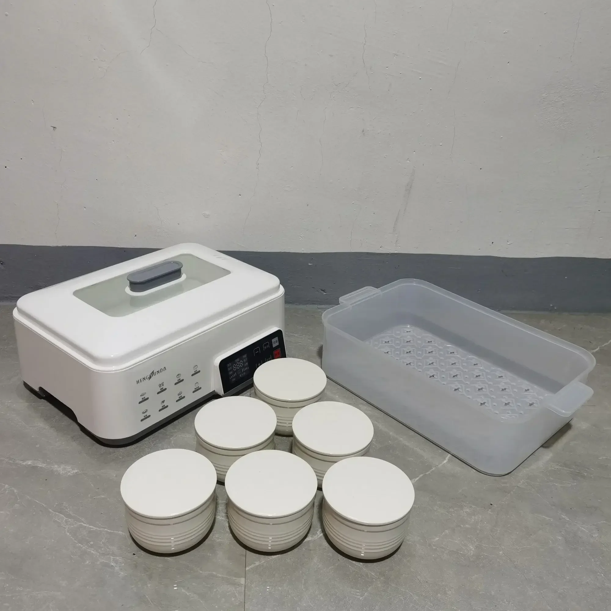 Бытовая электрическая пароварка. Многофункциональный. Большая емкость. Паровые