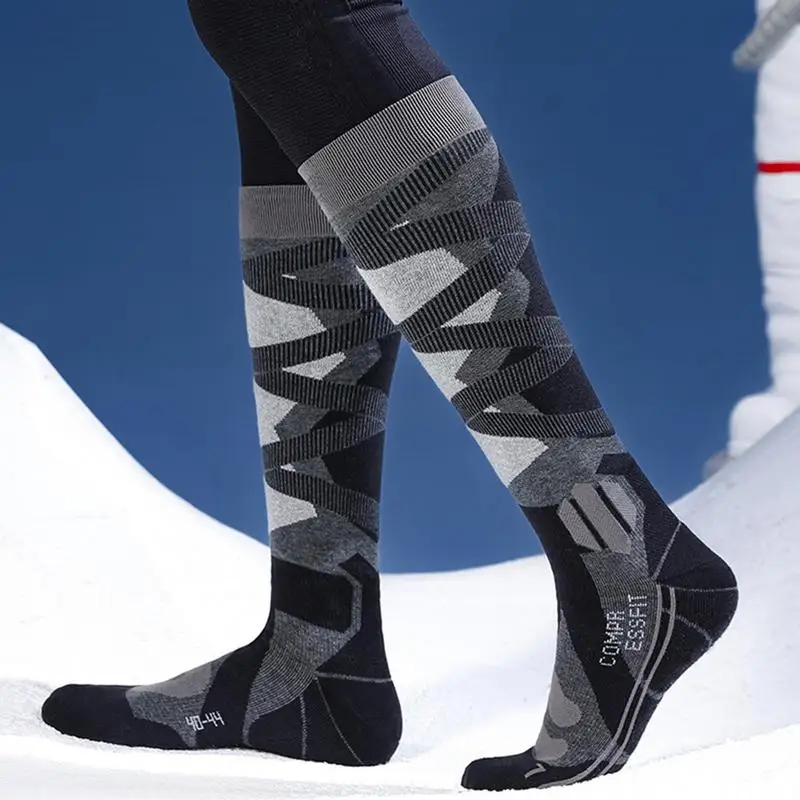 

Ski Socks Winter Fleece Men Snowboard Thicken Long Barrel Outdoor Sports Sock Keep Warm Cycling Running Hiking Skiing Sock