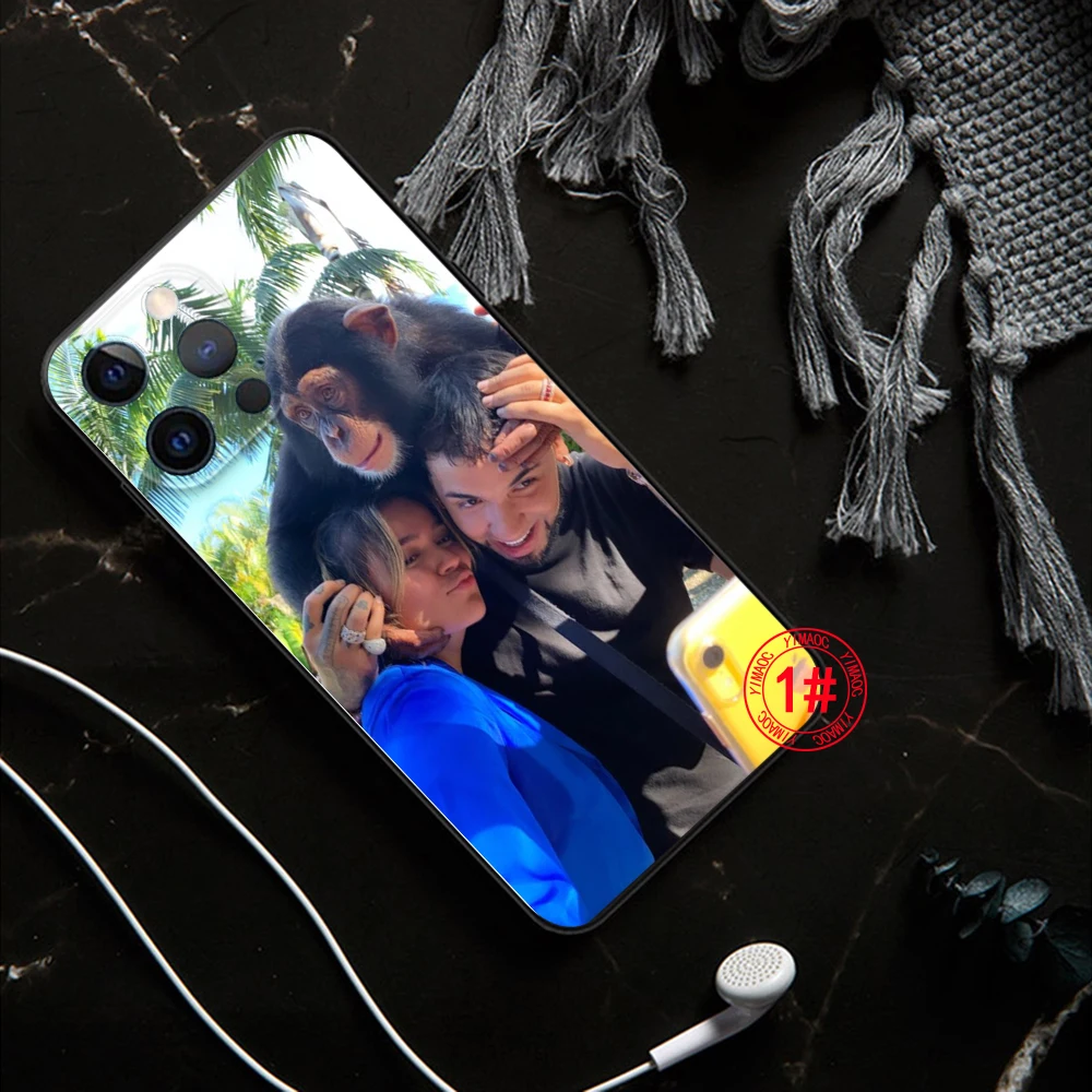UI047 Мягкий чехол Anuel Aa Ozuna для Xiaomi Mi A1 A2 A3 9T Pro Poco F1 F2 F3 GT M2 M3 M4 M5 C40 X2 X3 NFC X4 pro