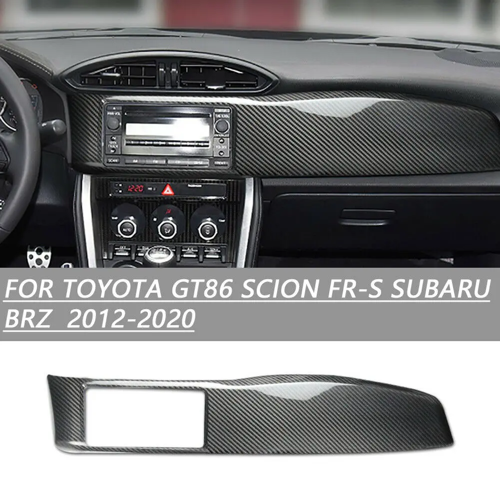 

Carbon Fiber Car Dashboard Panel Cover Trim for Toyota 86 2013-2020 Subaru BRZ