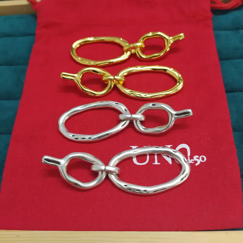 

2021 New Stainless steel alloy Silver Color Bead earrings Can Be Given As A Gift To Women with Free Wholesale Shipping