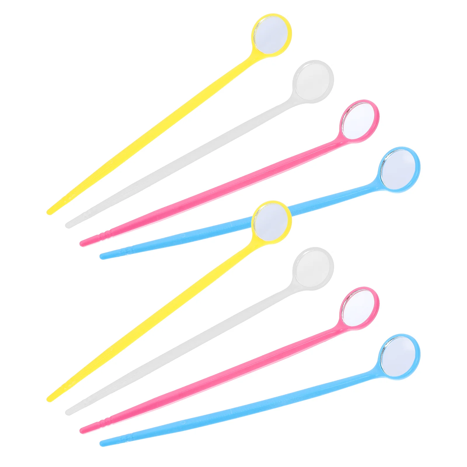 

40pcs Exam Mouth Mirrors Mirror Instrument Anti- Fog Mouth Mirror Care Tools Checkers for Dentist Household Home