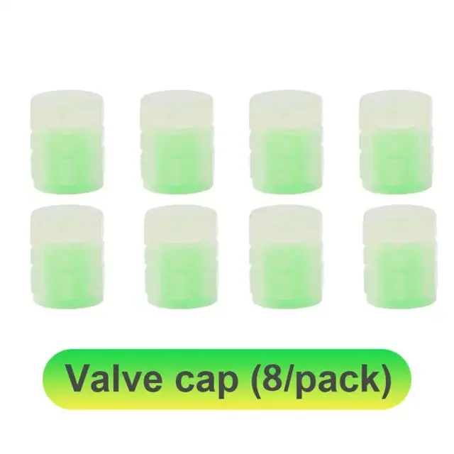 

Luminous Tire Valve Cap Car Motorcycle Bike Wheel Hub Glowing Valve Cover Tire Decoration Auto Styling Tyre Accessories