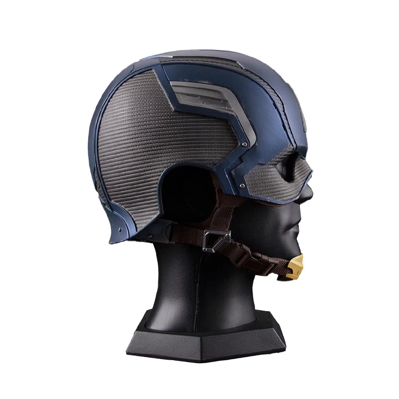 Шлем из натуральной кожи с надписью Капитан Америка 1:1 |