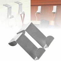 stainless steel door hooks hanging kitchen cabinet clothes hanger on door back type strong practical home accessories