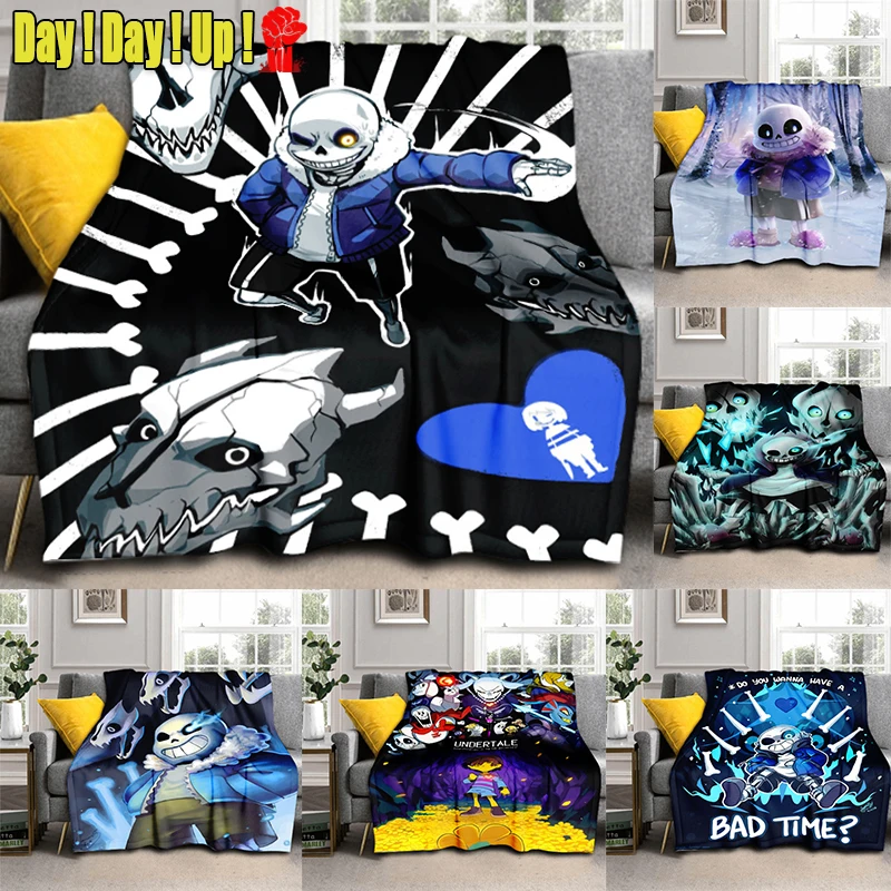 

Детское одеяло с героями мультфильмов undertale, зимнее одеяло