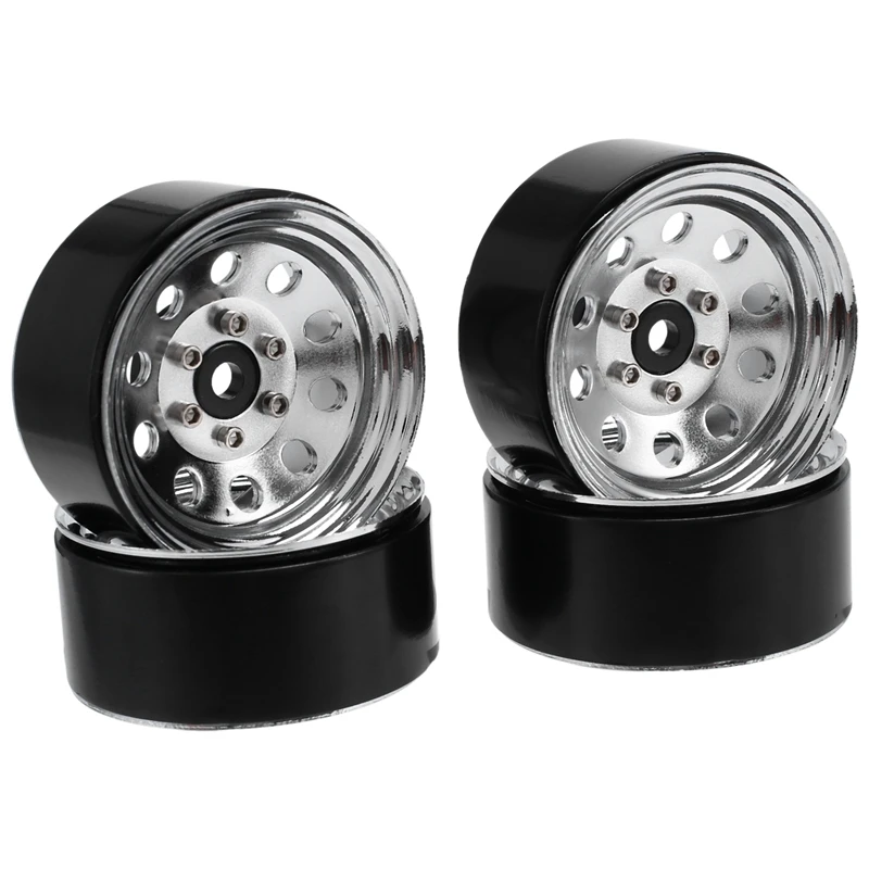 

4 шт., металлический автомобиль на гусеничном ходу Traxxas TRX4 D90 Axial SCX10 1,9