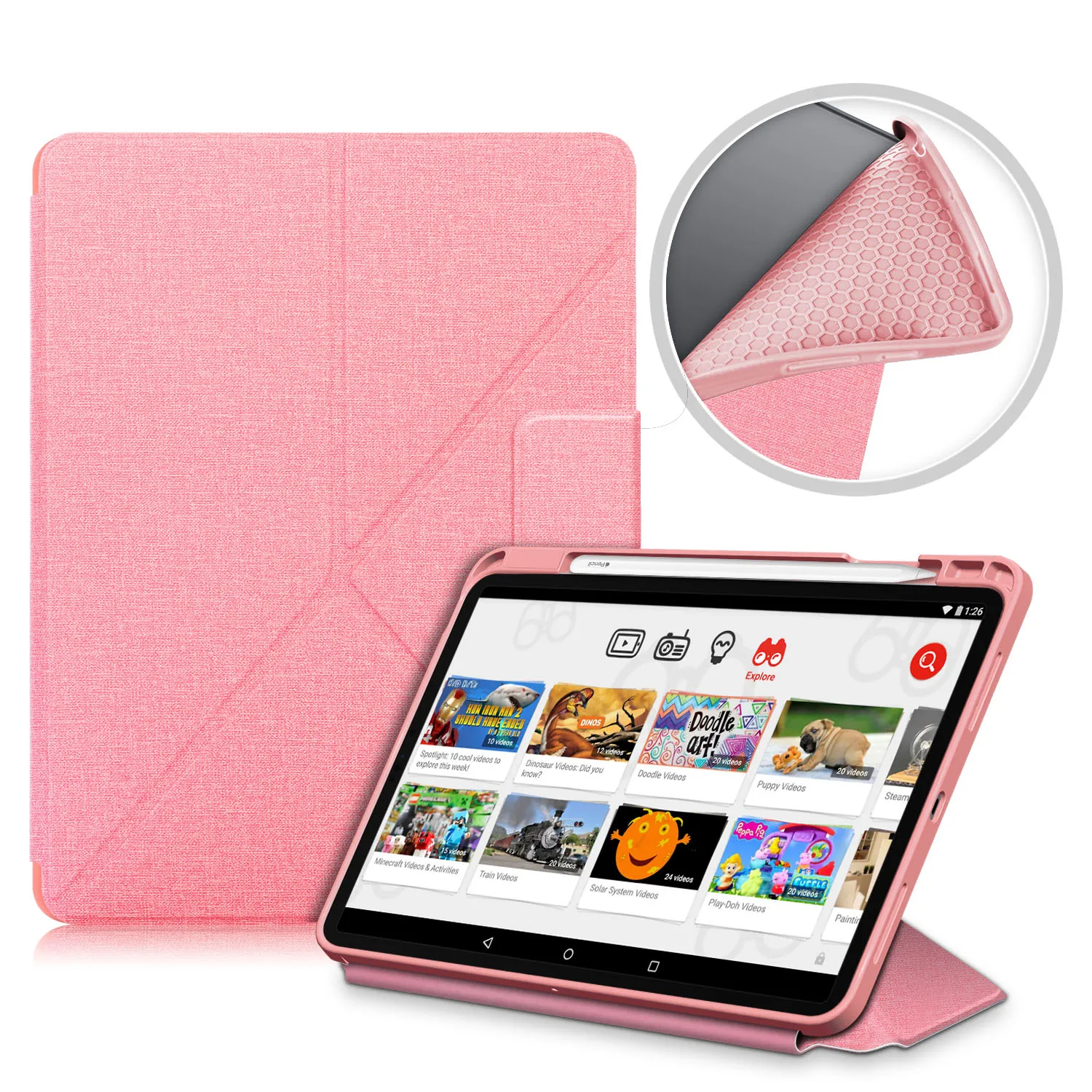 

PU Leather Fold Stand Case For Apple iPad Air 4 2020 Smart Magnetic Tablet Cover For iPad Pro 11 2018 Wake up From Sleep Funda
