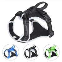 labrador dog harness breathable oxford cloth pet summer explosion proof durable costume medium large dogs clothes accessories