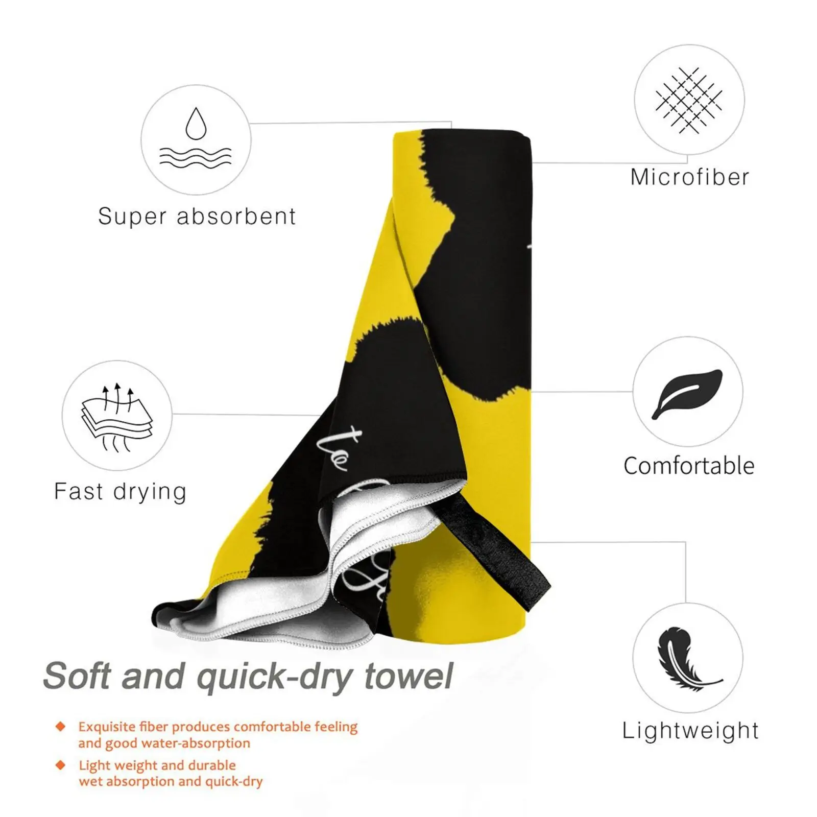 Полотенце Пляжное быстросохнущее высокое качество