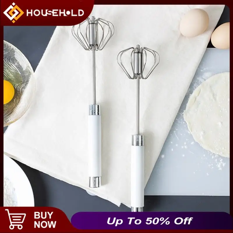 

Stainless Steel Hand Pressure Whisk Small Semi-automatic Egg Beater Stiring Gadgets Cream Beater Manual Mixer Portable Egg Tools