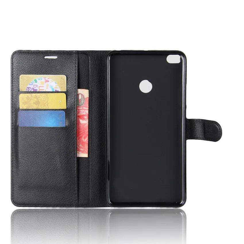 For Xiaomi mi max 2 Case Hight Quality Flip Leather Phone Case For Xiaomi mi max 2 Book Style Stand Cover For Xiaomi max 2