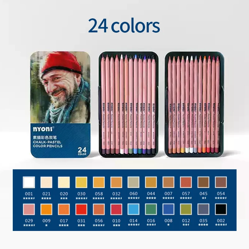 

Angel Mark цветные карандаши 24 цвета 2830