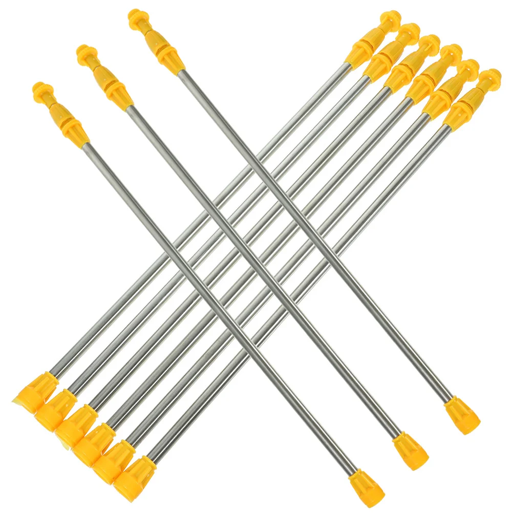 

8 Pcs Sprayer Accessories Stainless Steel Boom Extension Pole Wand Garden Rod Can
