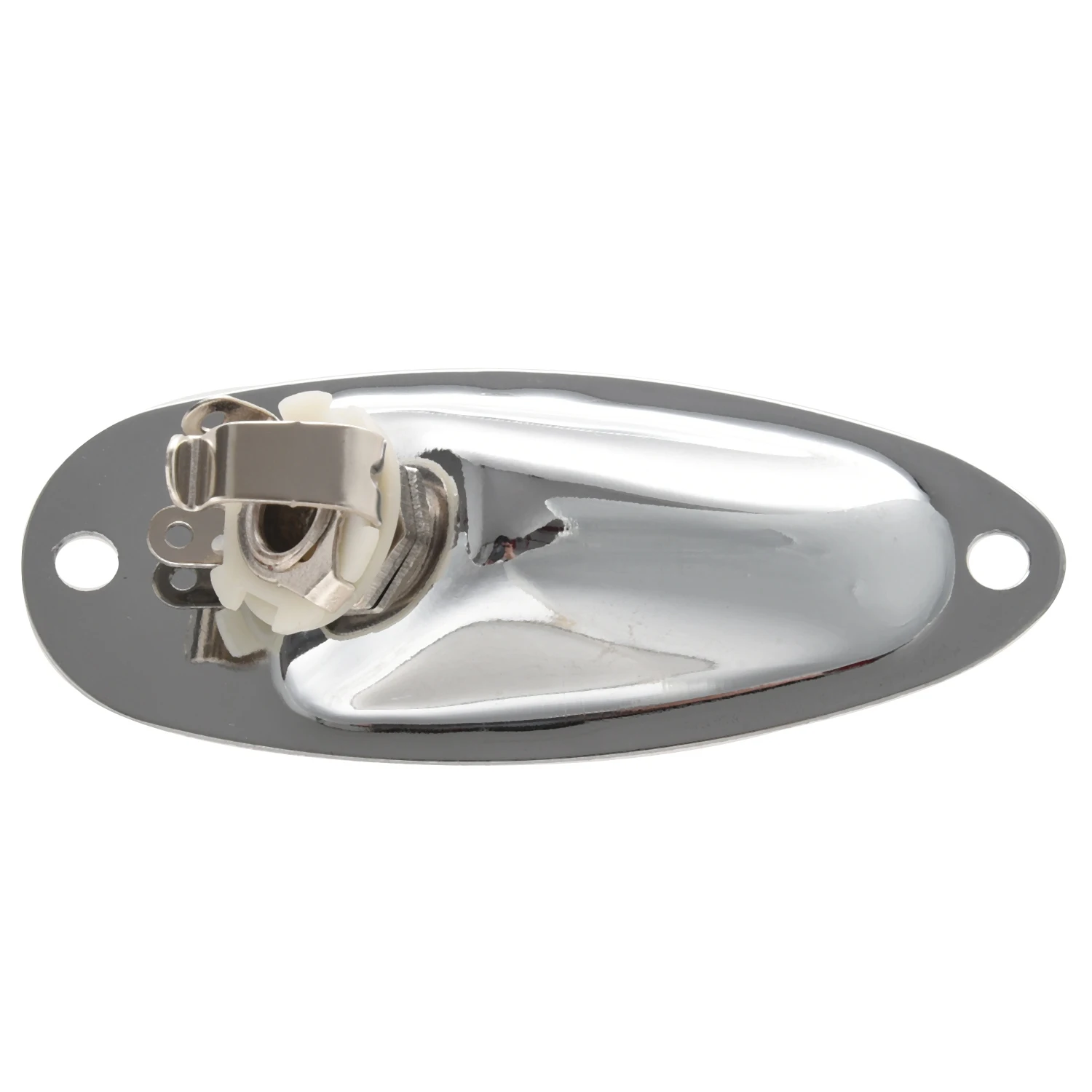 1 шт. разъем для гитары лодки 1/4 дюйма входной выход 6 35 мм хромированный