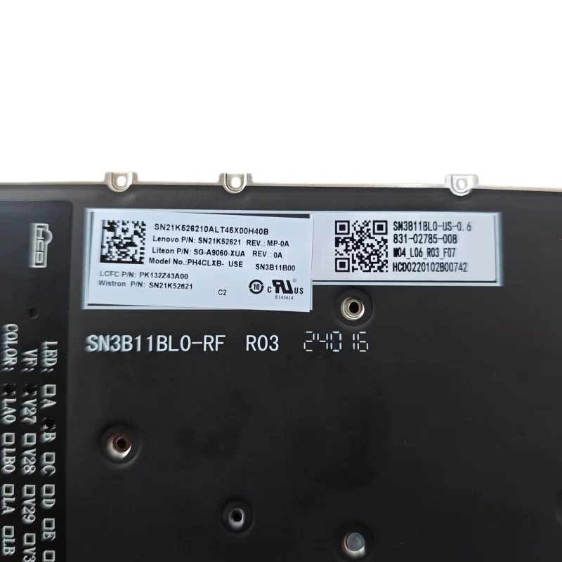 США Для Lenovo ThinkBook 14 G6 IRL ABP 14 21KG 21KJ 2023 PH4CL Английская заменяемая клавиатура с подсветкой (art.: 3920dd15b2602) - 3920dd15b2602