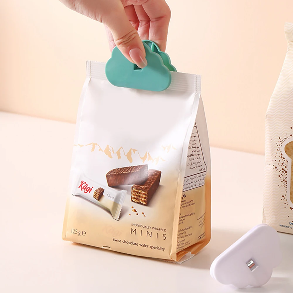 

Multipurpose Food Bag Clip Kitchen Sealing Clips For Milk Powder Snack Sealing Kitchen Food Moisture-proof Clips Kitchen Gadget