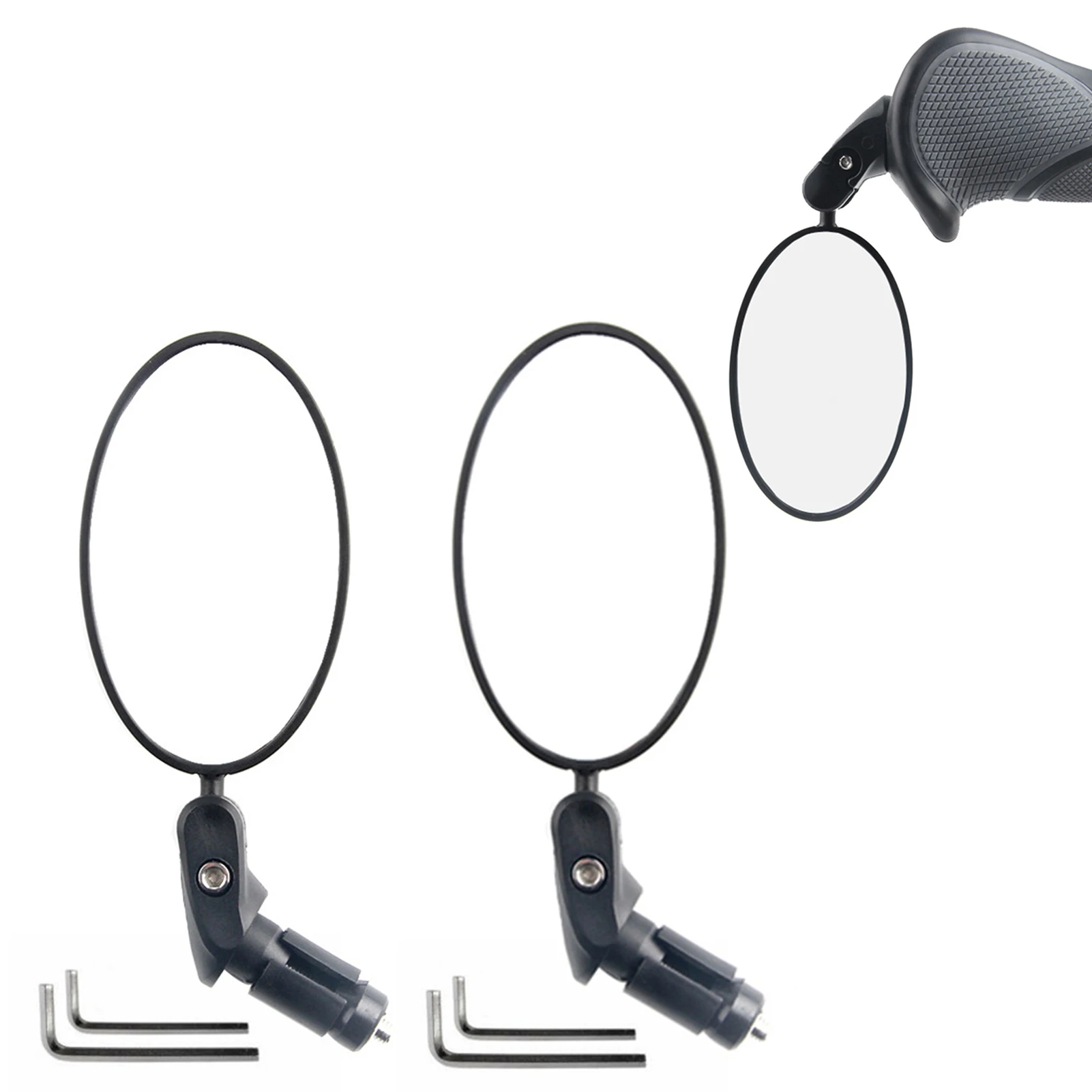 

Велосипедное Зеркало заднего вида, вращающийся на 360 градусов широкоугольный, устойчивый к царапинам стеклянный объектив для горных велоси...