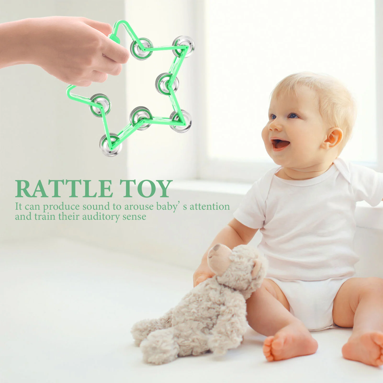 Пентаграмма колокольчик реквизит вечерние веселые музыкальные инструменты