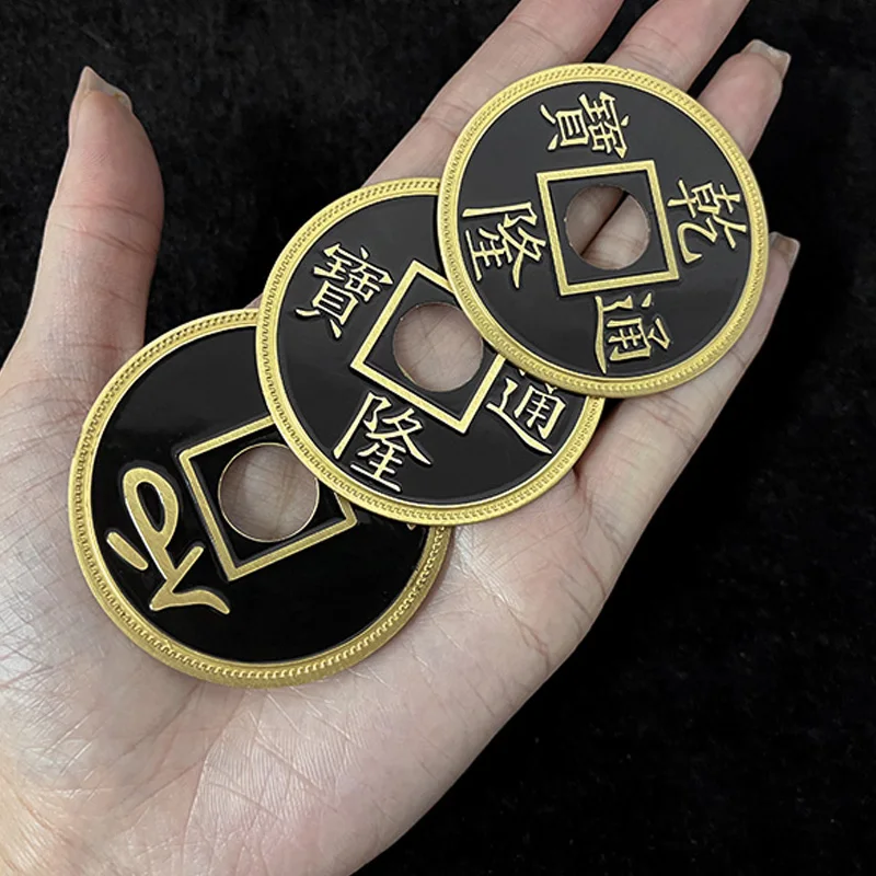 

Фантом китайских монет (сцены) Оливера Волшебные трюки 55 мм гостиная Монета Магия волшебный маг крупный план уличные иллюзии реквизит