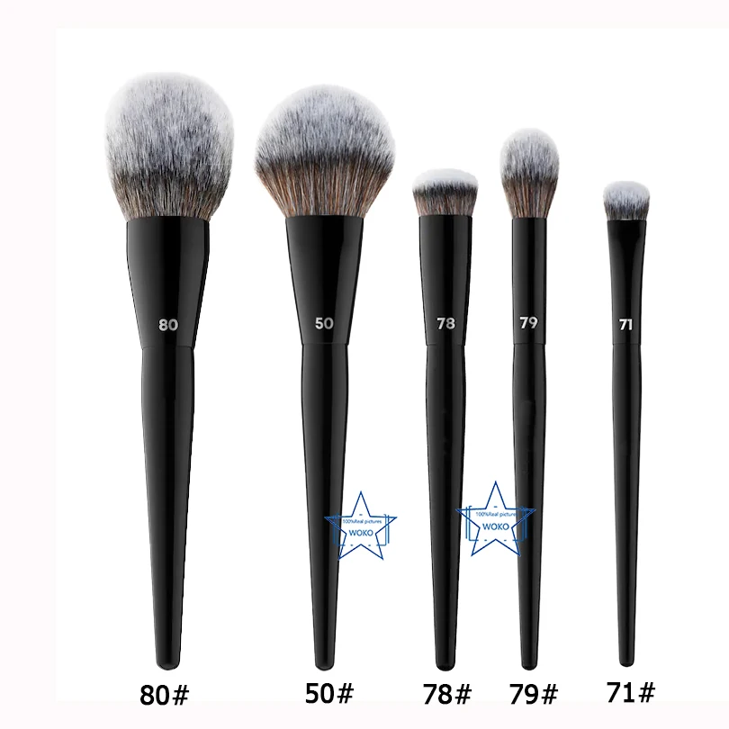 

3/28Pc SEP-Black-series Makeup Brushes Set Professional Foundation Powder Blush Contour Eyeshadow Eyeliner Crease Make Up Brush