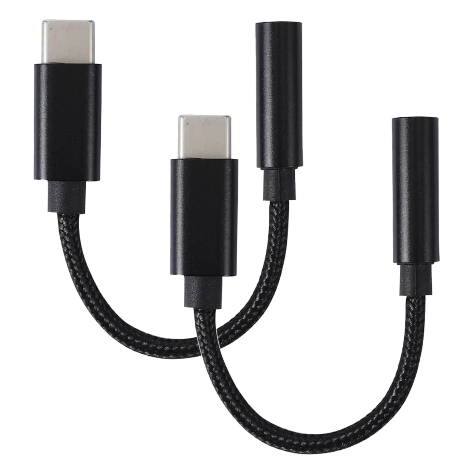2 шт. USB-адаптер для наушников типа C на 3 5 мм |