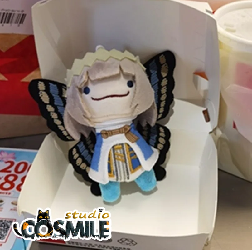 Fate Grand заказ FGO Oberon vortiследующее 7 см мини плюшевая кукла брелок для ключей Fobs Game Подарочная игрушка Sa HG