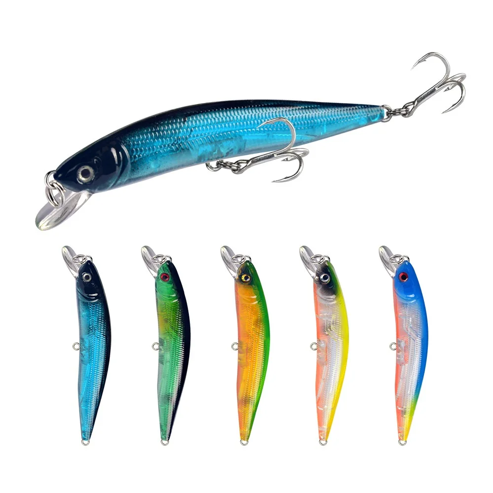 

1pcs Fishing Lures Topwater Popper Bait 10cm 8g Hard Bait Artificial Wobblers Plastic Fishing Tackle with 5 colors