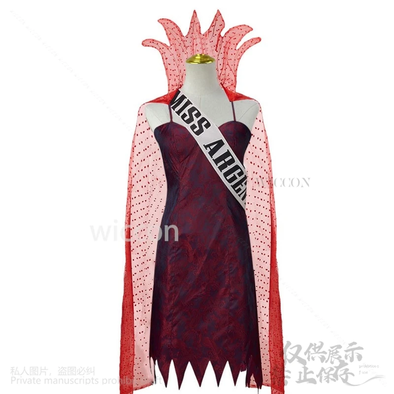 Аниме Новый костюм на Хэллоуин Косплей из фильма ужасов мисс Аргентина мертвецы