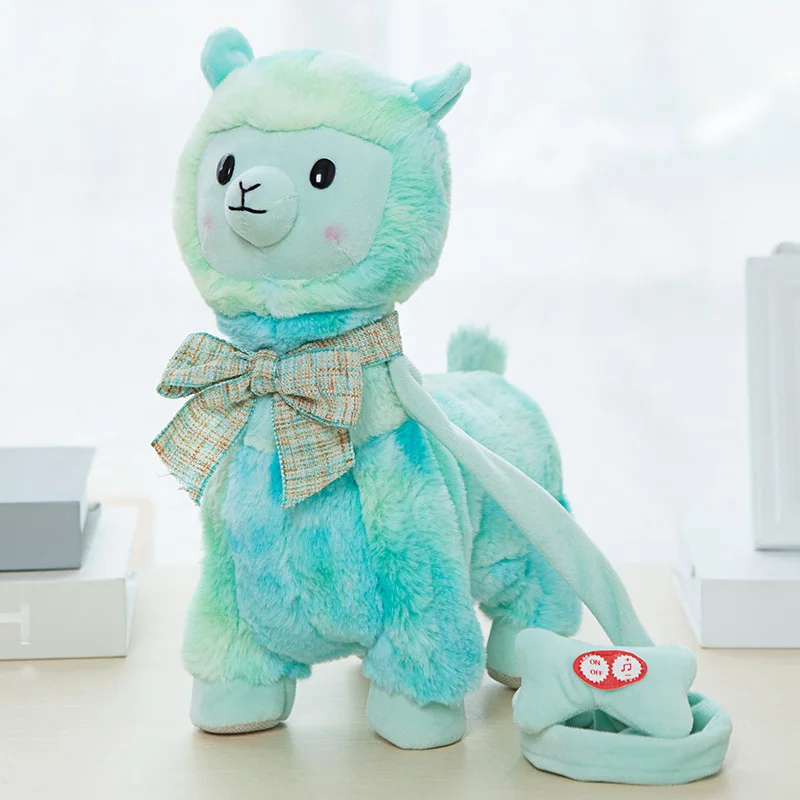 

Electronic Plush Sheep Toy Robot Alpaca Sound Control Horse Talk Sing Songs Electric Animal Walk Dance Pet For Kid Birthday Gift