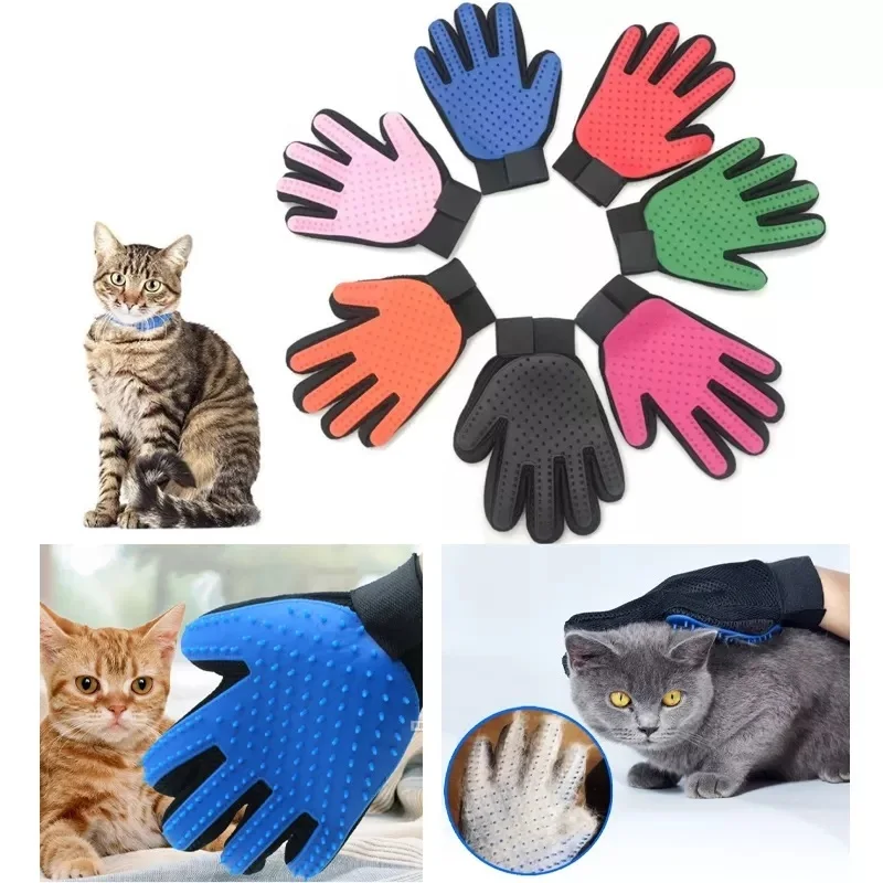 

Перчатки "Кошка" перчатка для груминга кошек, щетка для домашних животных, перчатка для вычесывания собак, чистящие расчески, массажные перч...
