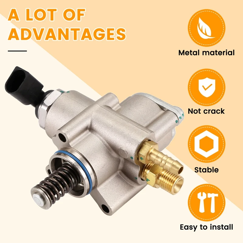 Правый топливный насос высокого давления 079127026AA для R8 2007-2015 VW Phaeton Touareg 2002-2006 4 2