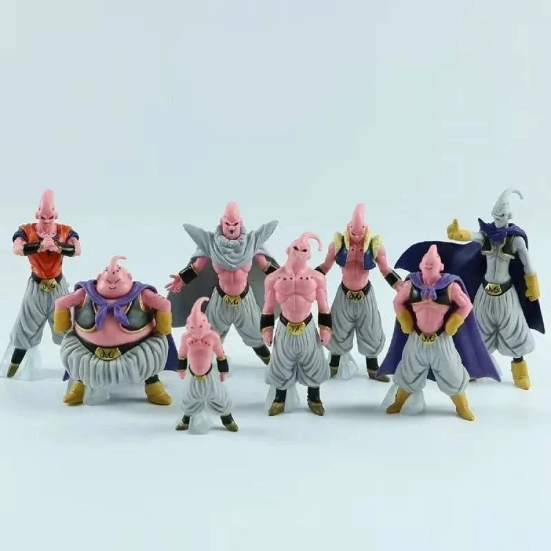Фото Фигурки из м/ф «Жемчуг дракона ноль маджин Буу», Набор фигурок DBZ, экшн-фигурки супер сайян, коллекционные модели, игрушки для детей, подарки №2