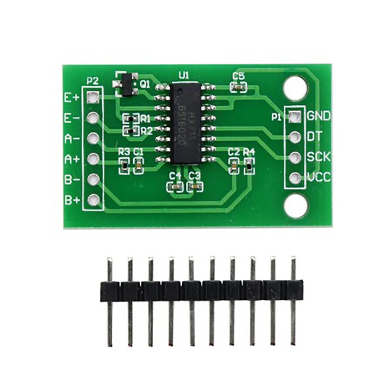 

Двухканальный модуль HX 711, датчик давления, 24-битный модуль AD для Arduino, 1 шт.