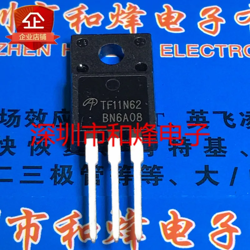 

5PCS-10PCS TF11N62 AOTF11N62 TO-220F 620V 11A New And Original On Stock
