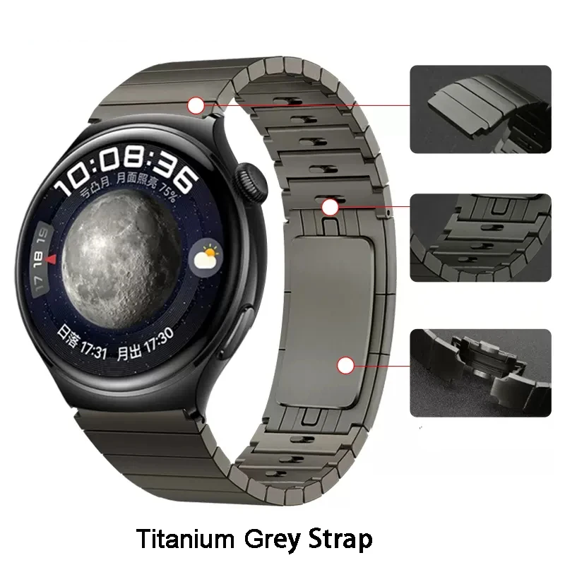 Stainless Steel Watchband Strap for Huawei Watch 4 /4Pro Replacement Bracelet for Huawei Watch 4 Pro Wristband Correa add Box