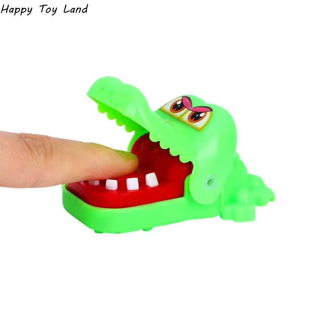 

Креативная маленькая игрушка крокодил Рот дантист кусает пальцы игра Новинка приколы игрушка с брелоком детские игры для тренировки реакции