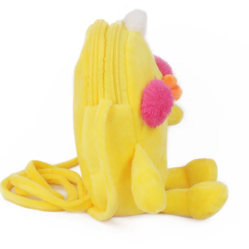 New Cute Crossbody Children's Plush Cartoon Shoulder Bag For Girls Luxury Designer Kids Mini Purse Rope Mobile Phone Toddler Bag