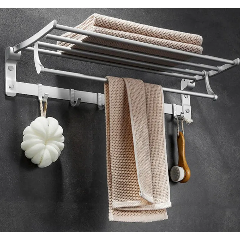 SZMJ-SN Shower caddies Bathroom rack bathroom non perforated hardware pendant towel |