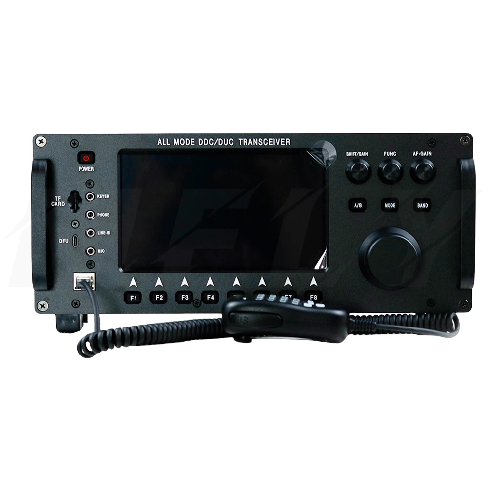Фото Радиоприемопередатчик RS-998 100W HF+UV с 7-дюймовым сенсорным экраном, всережимный DDC/DUC трансивер, коротковолновая мобильная радиостанция, SDR трансивер №3