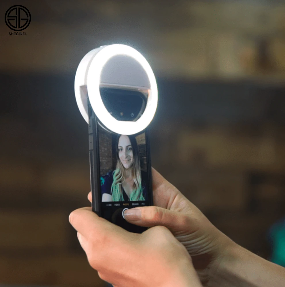 

Shenzhen Factory Portable Smartphone Xj01 Led Selfie Ring Lights