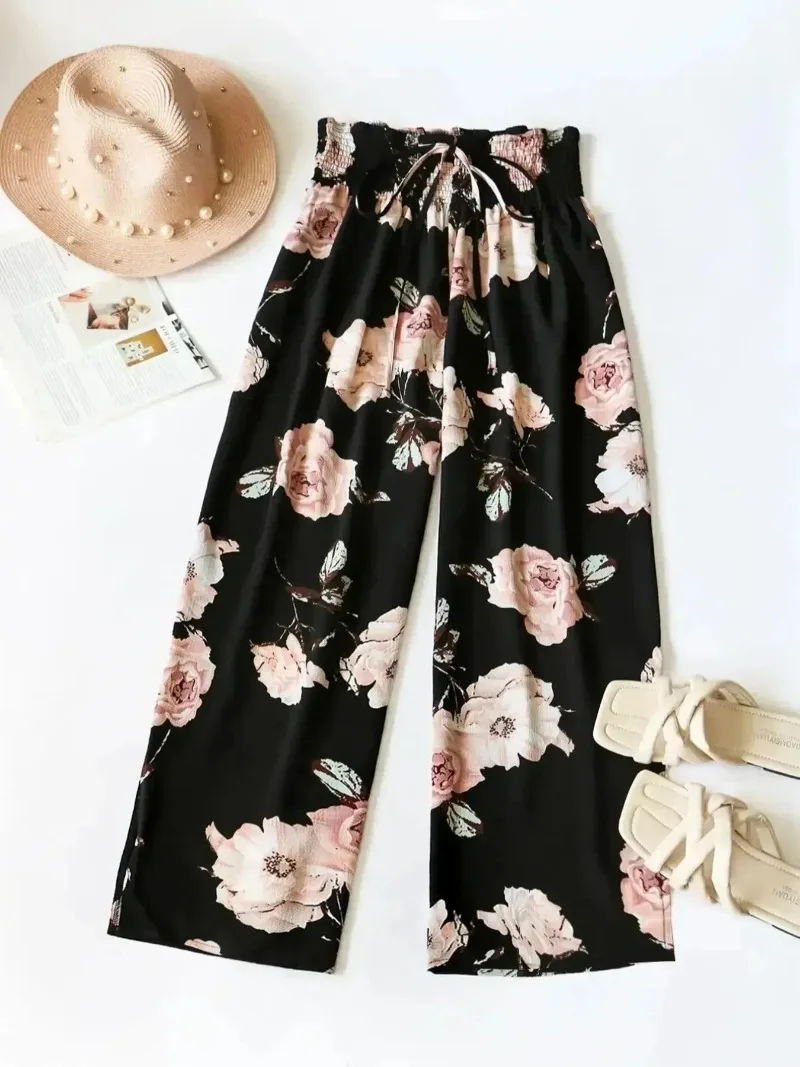 Женские брюки из полиэстера больших размеров