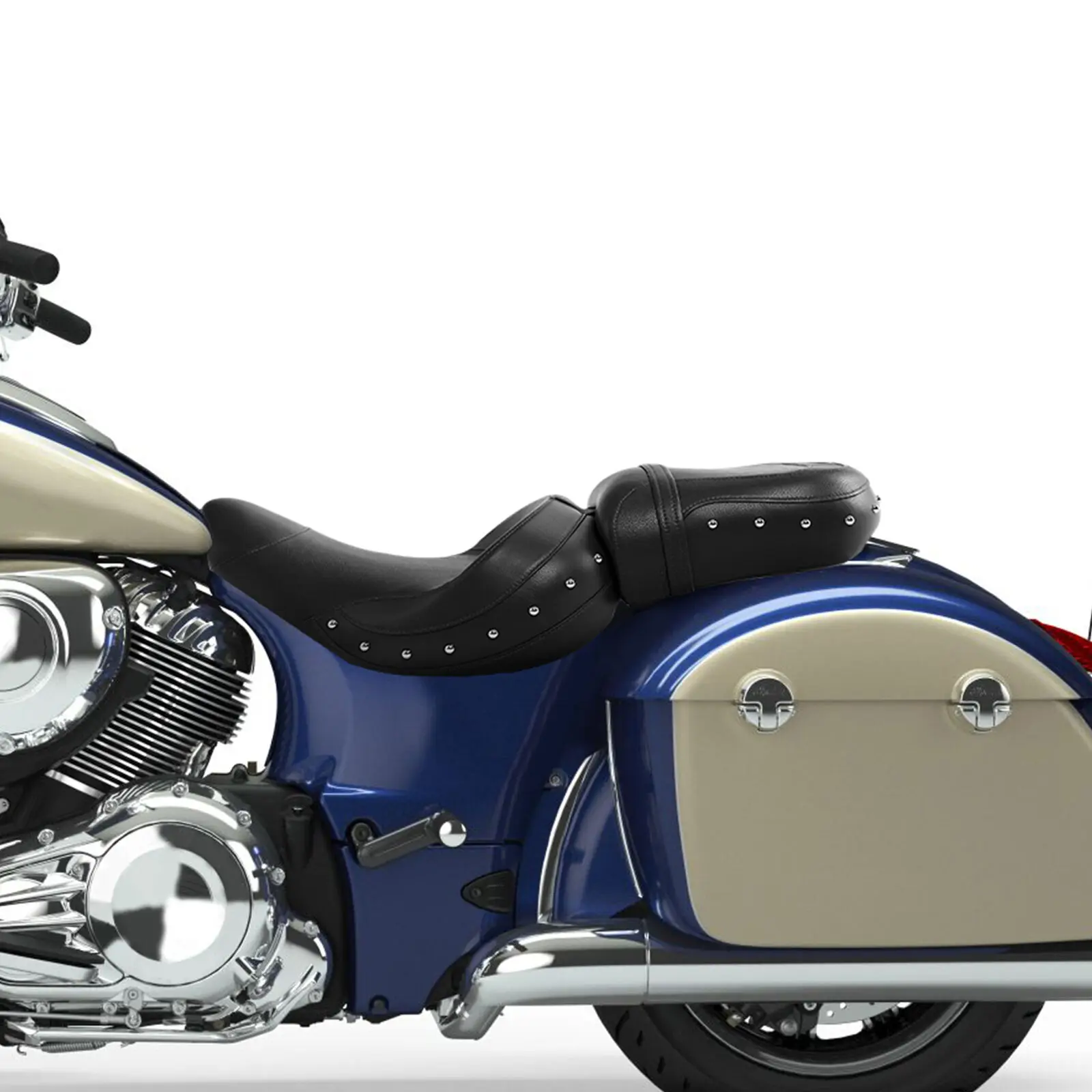 Пассажирское сиденье водителя мотоцикла для Indian Chief Vintage 2014-2019 Roadmaster 2015-2023 Springfield