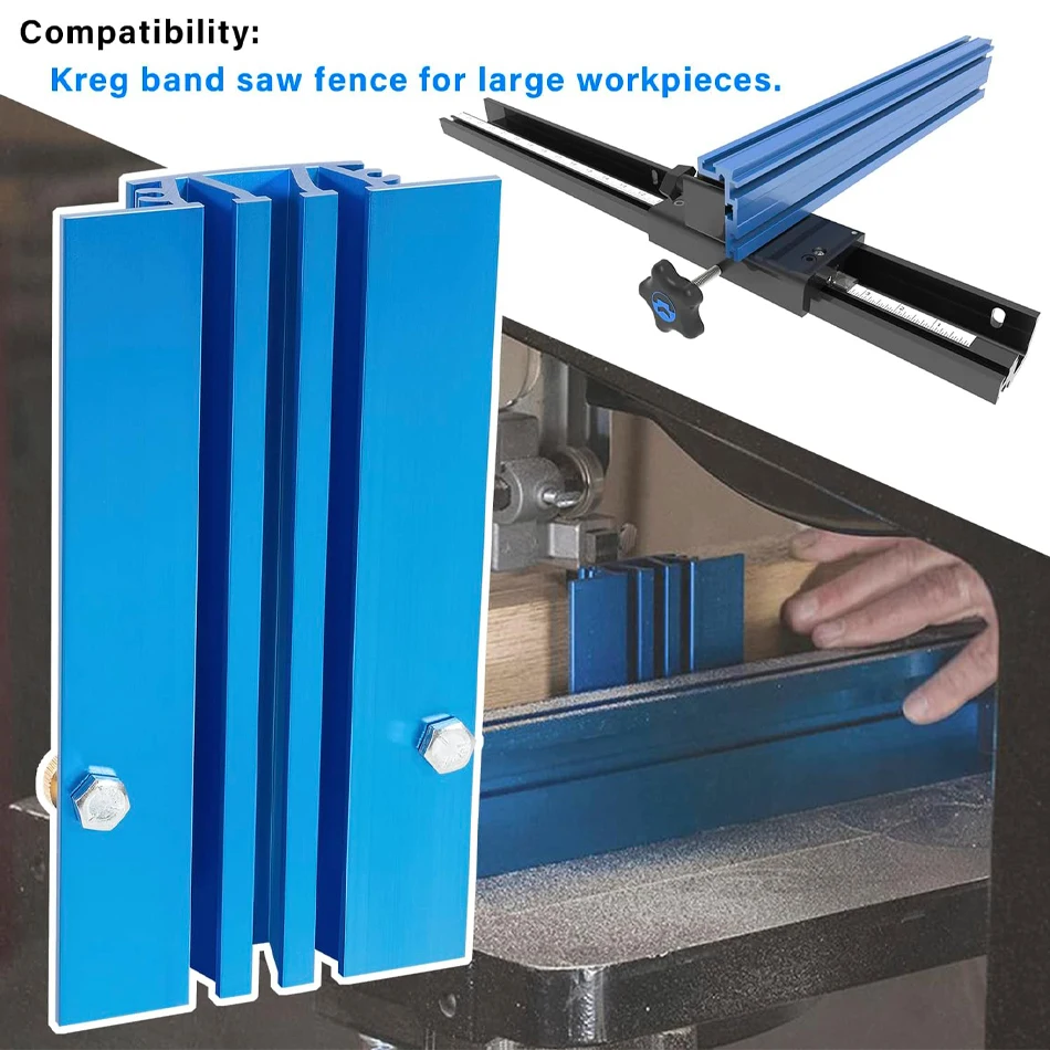 Guide, Compatible With Kreg Band Saw Fence For Large Workpie