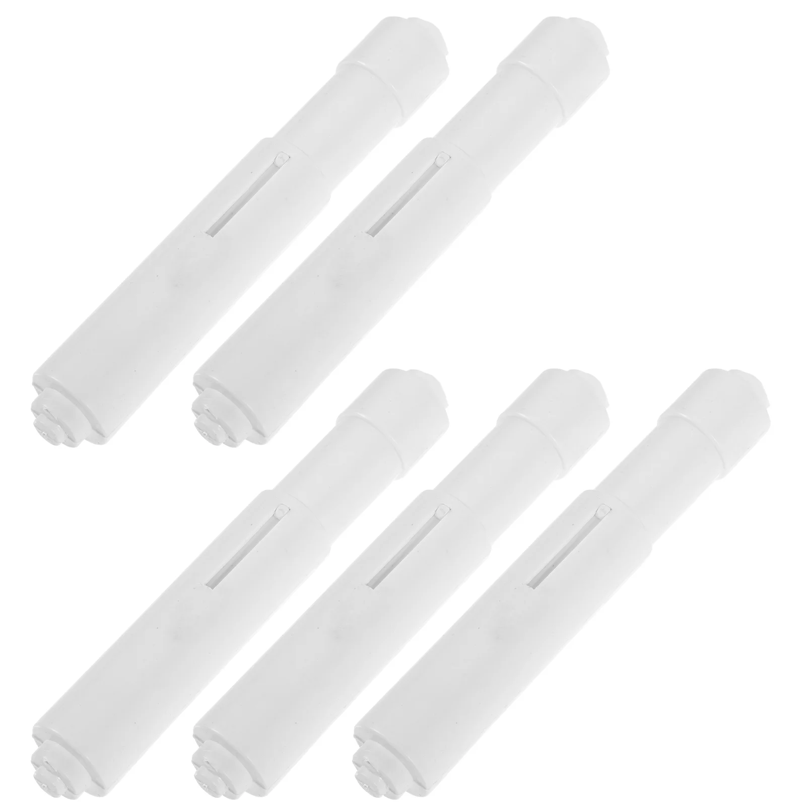 

5 Pcs Toilet Tissue Paper Spindle Rod Roll Box Bar Abs Roller Holder Replacement