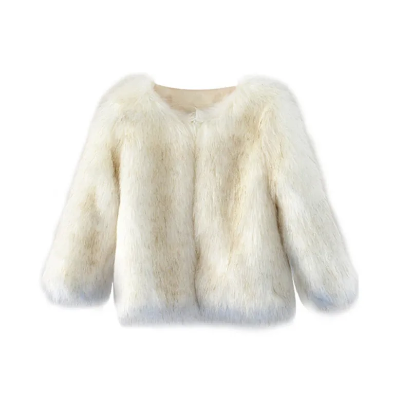 Winter Short Coat Women's Imitation Fox Fur Coat Women's Fashion Slim Small Fragrance Faux Fur Coat Free Shipping Jacket Women