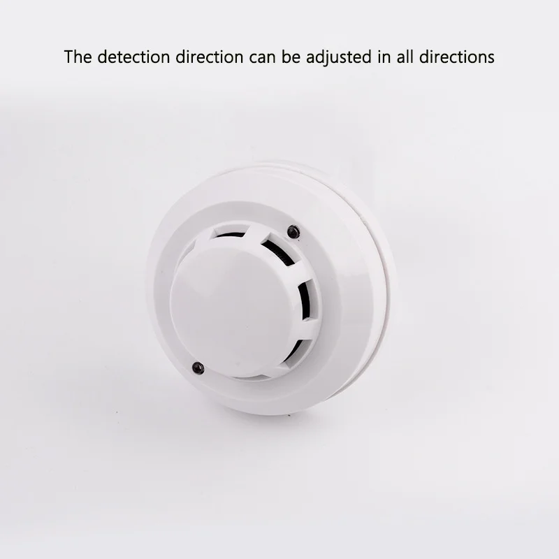 

HC-83 Independent Networking Security Equipment Responsive Remote Sensing Ceiling Type Smoke Detector Household Fire Alarm