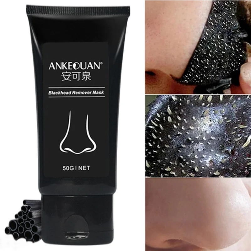 

Bamboo charcoal Remove Blackhead Tear Pull Mask Peeling Shrink Pore Oil control Cleanser Improve Rough Face Moisturizing